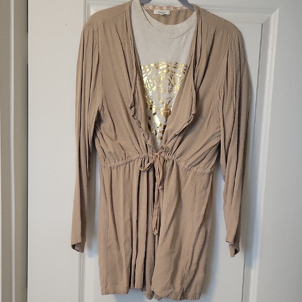 Open-Front Cardigan